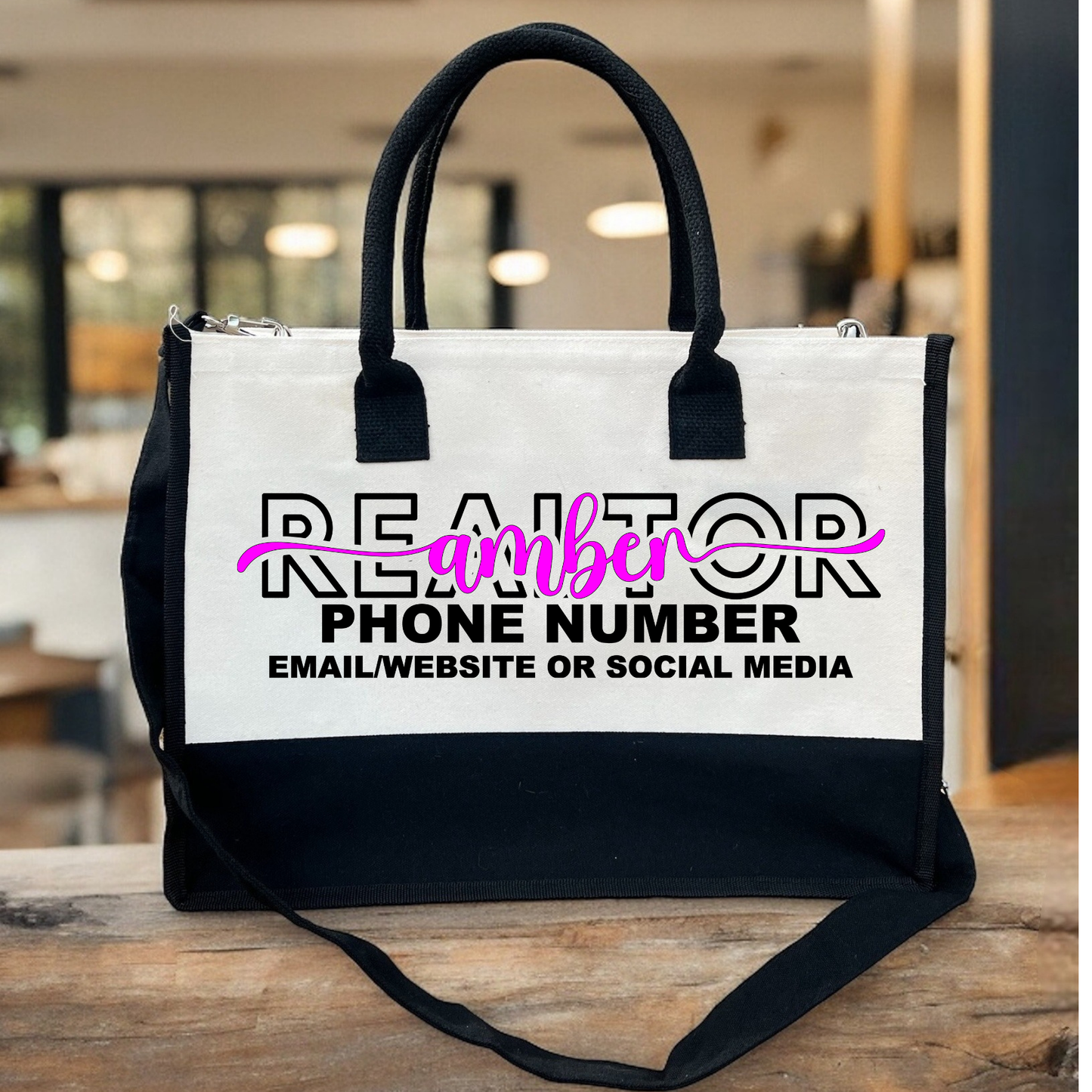 REALTOR Canvas Tote Bag