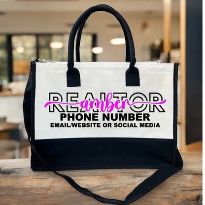 REALTOR Canvas Tote Bag