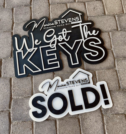 Branded Closing Day Photo Prop