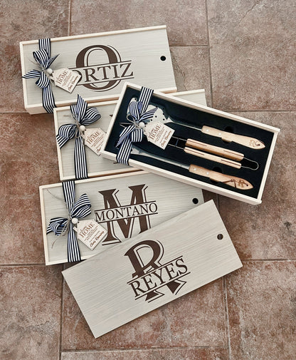 Personalized 3 Piece BBQ Grill Set