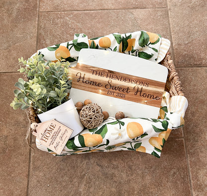 Acacia & Acopa Marble "Build Your Own Basket"