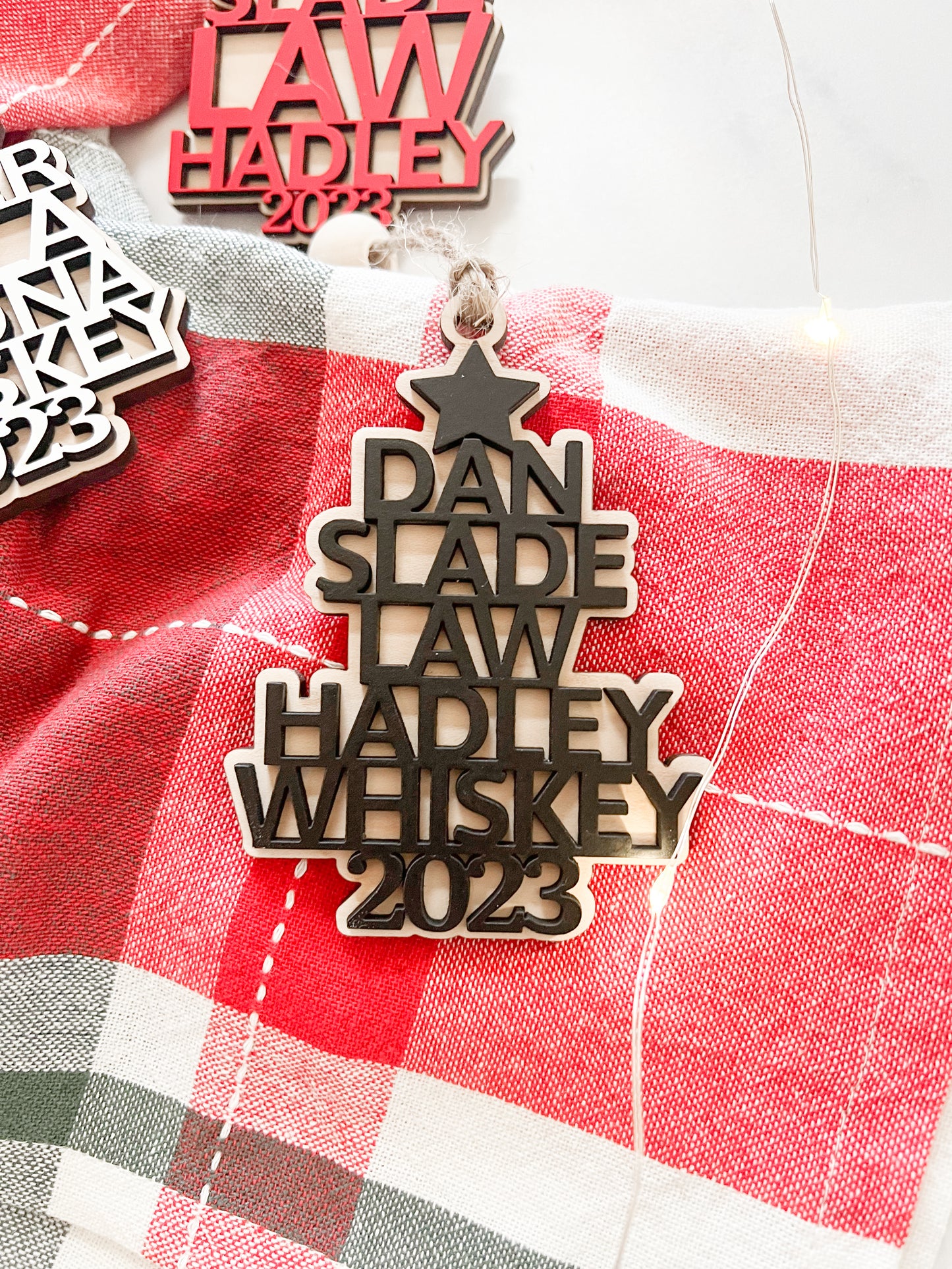 Family Tree Christmas Ornament