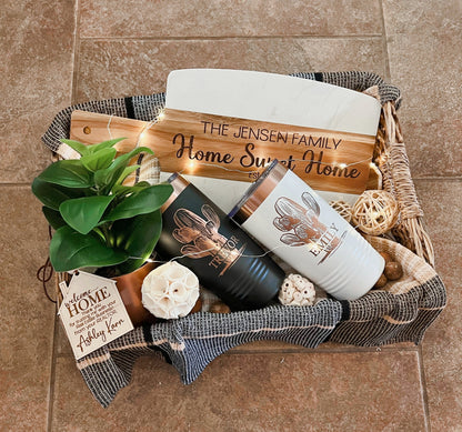 Copper & Marble Closing Gift Basket