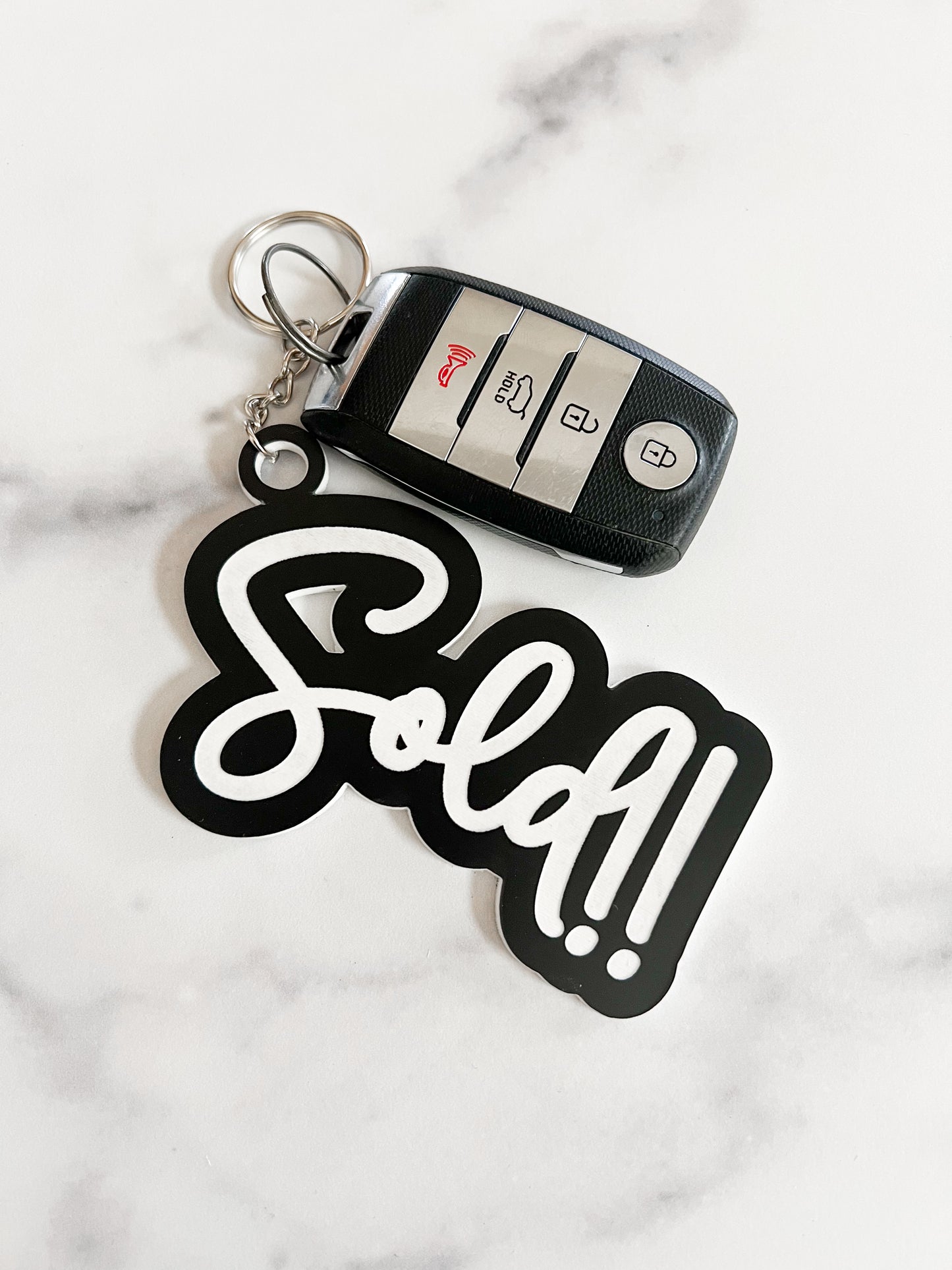 Sold Keychain