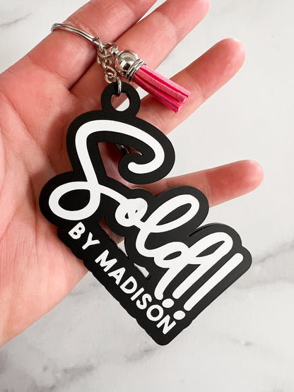 Sold Keychain