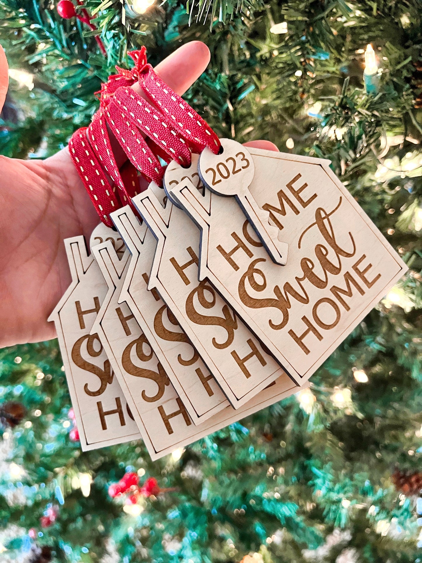 Home Sweet Home Christmas Ornament