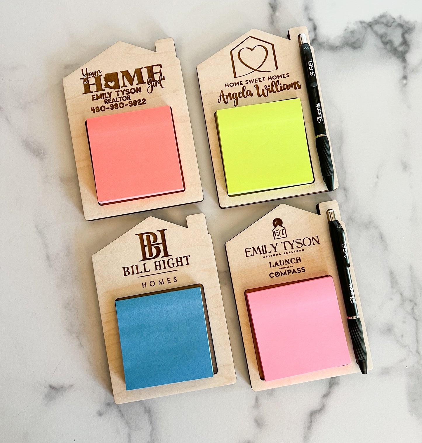 Personalized/Logo Sticky Note Holder