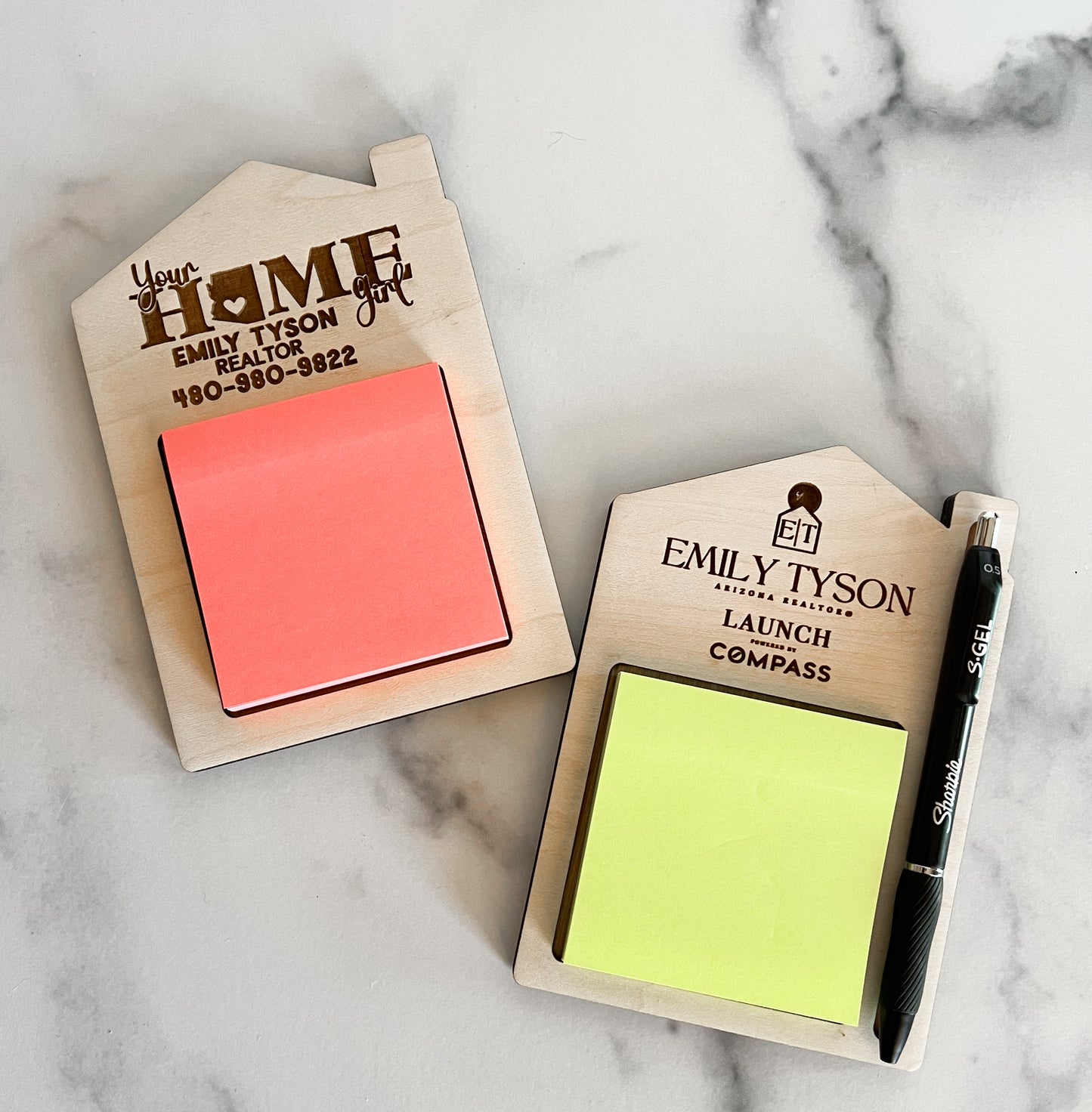 Personalized/Logo Sticky Note Holder