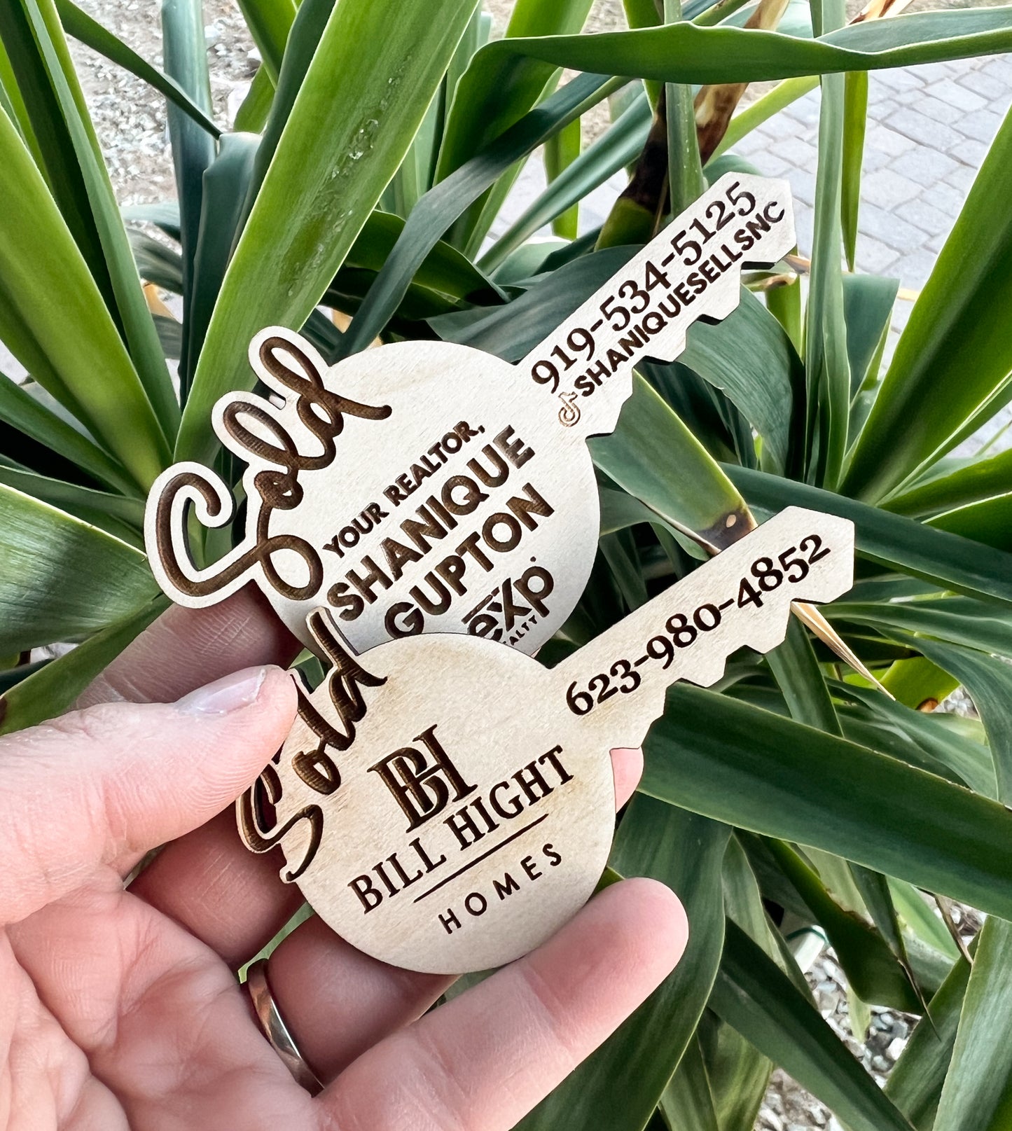 Realtor Sold Key Keychain