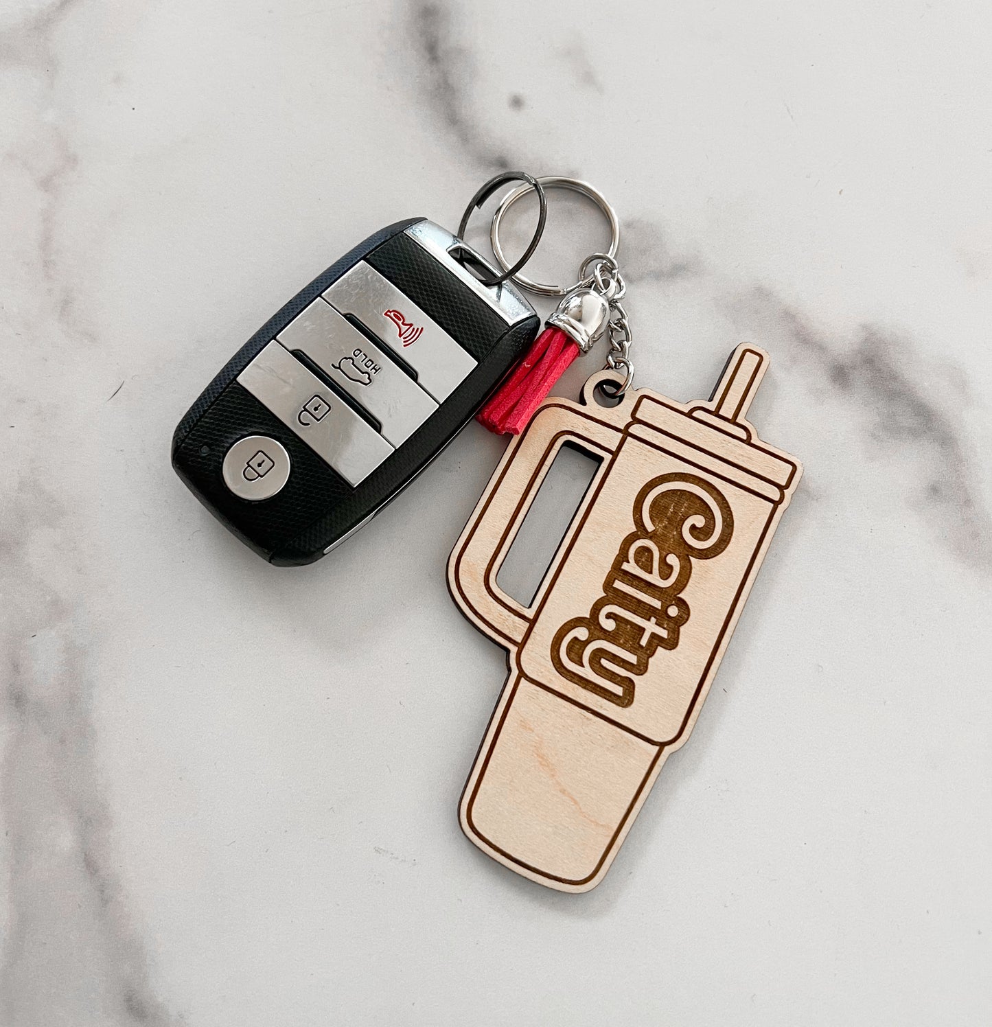 Trendy Tumbler Keychain