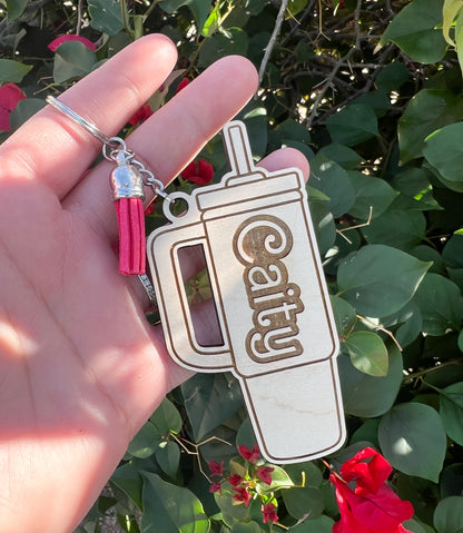 Trendy Tumbler Keychain