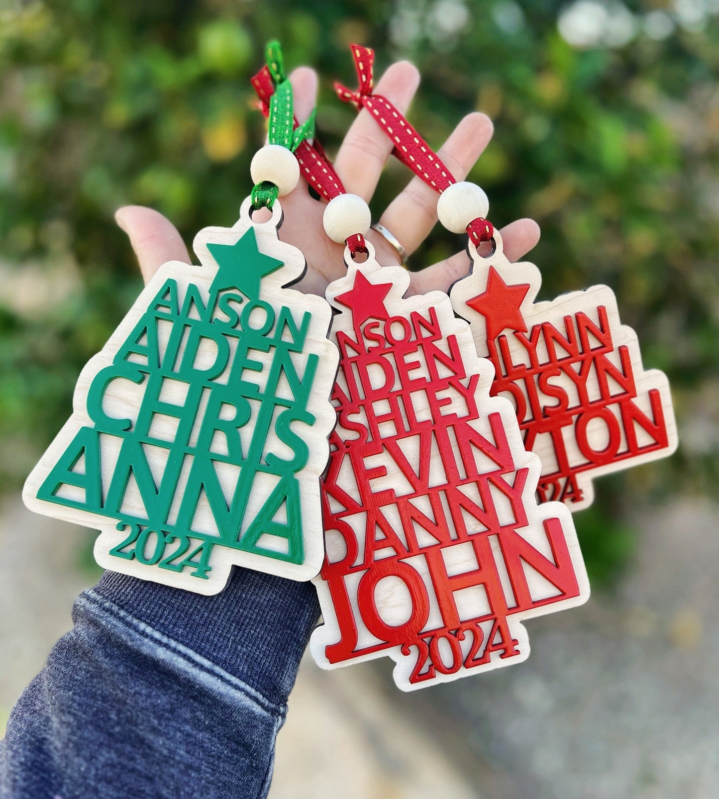 Family Tree Christmas Ornament