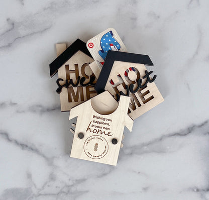 Home Sweet Home Gift Card Holders