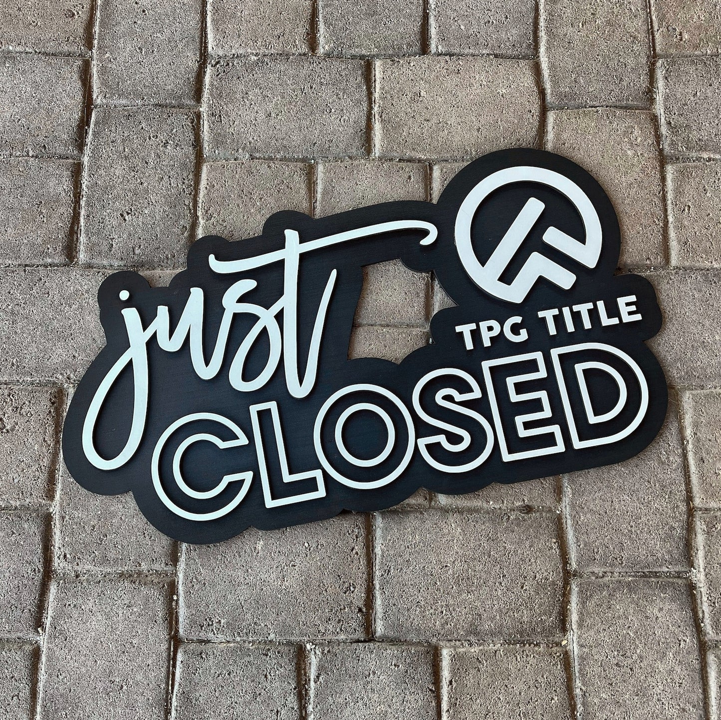 Just Closed Photo Prop