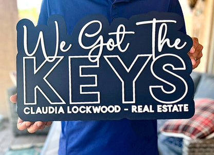 We Got the Keys Closing Day Photo Prop