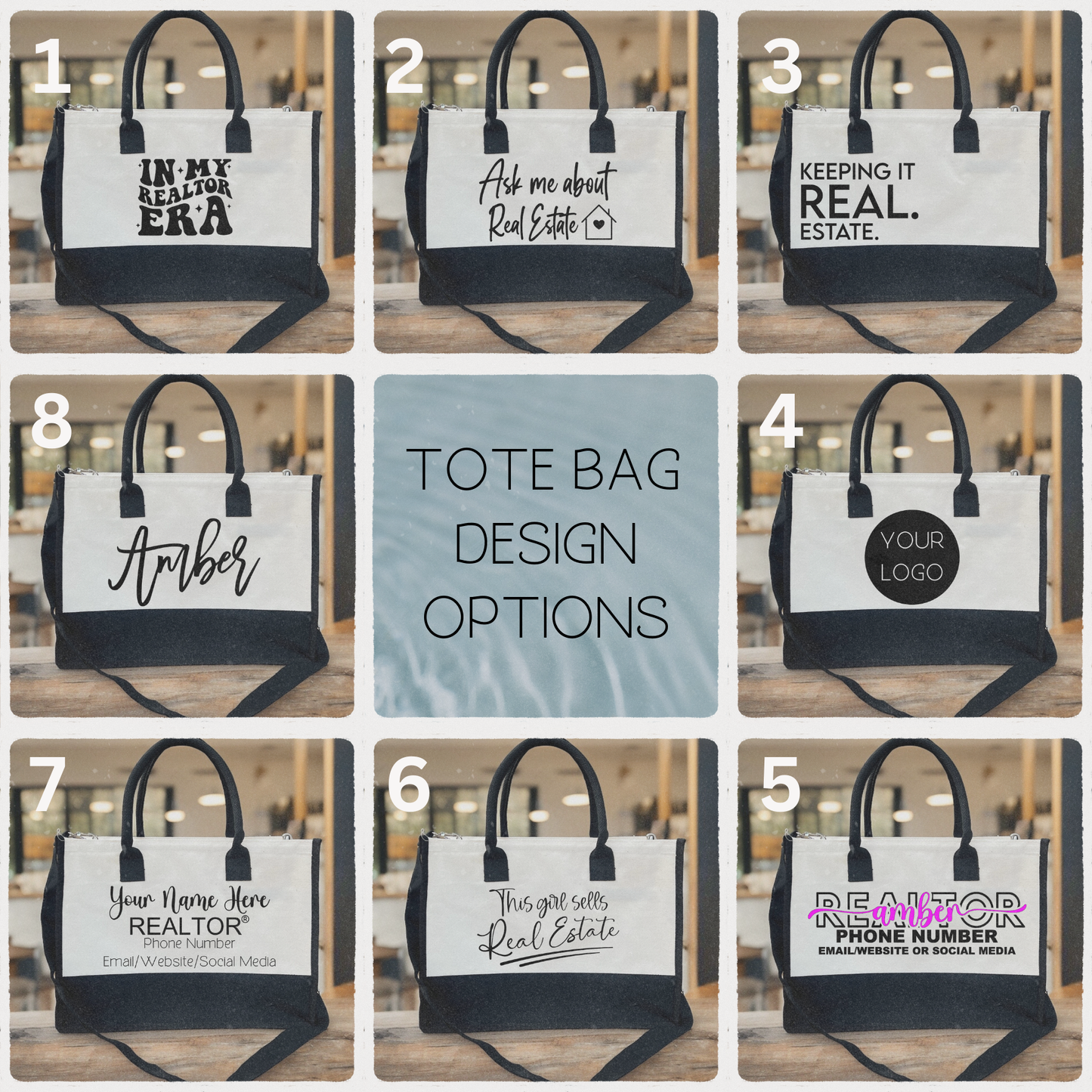 REALTOR Canvas Tote Bag