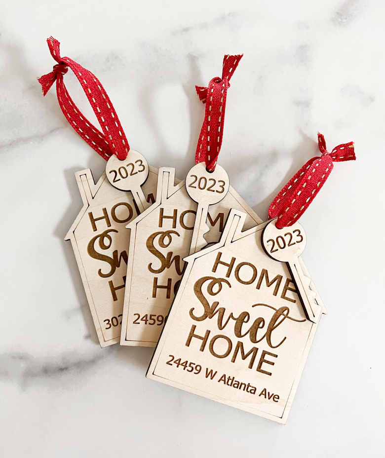 Unbranded Home Sweet Home Christmas Ornament