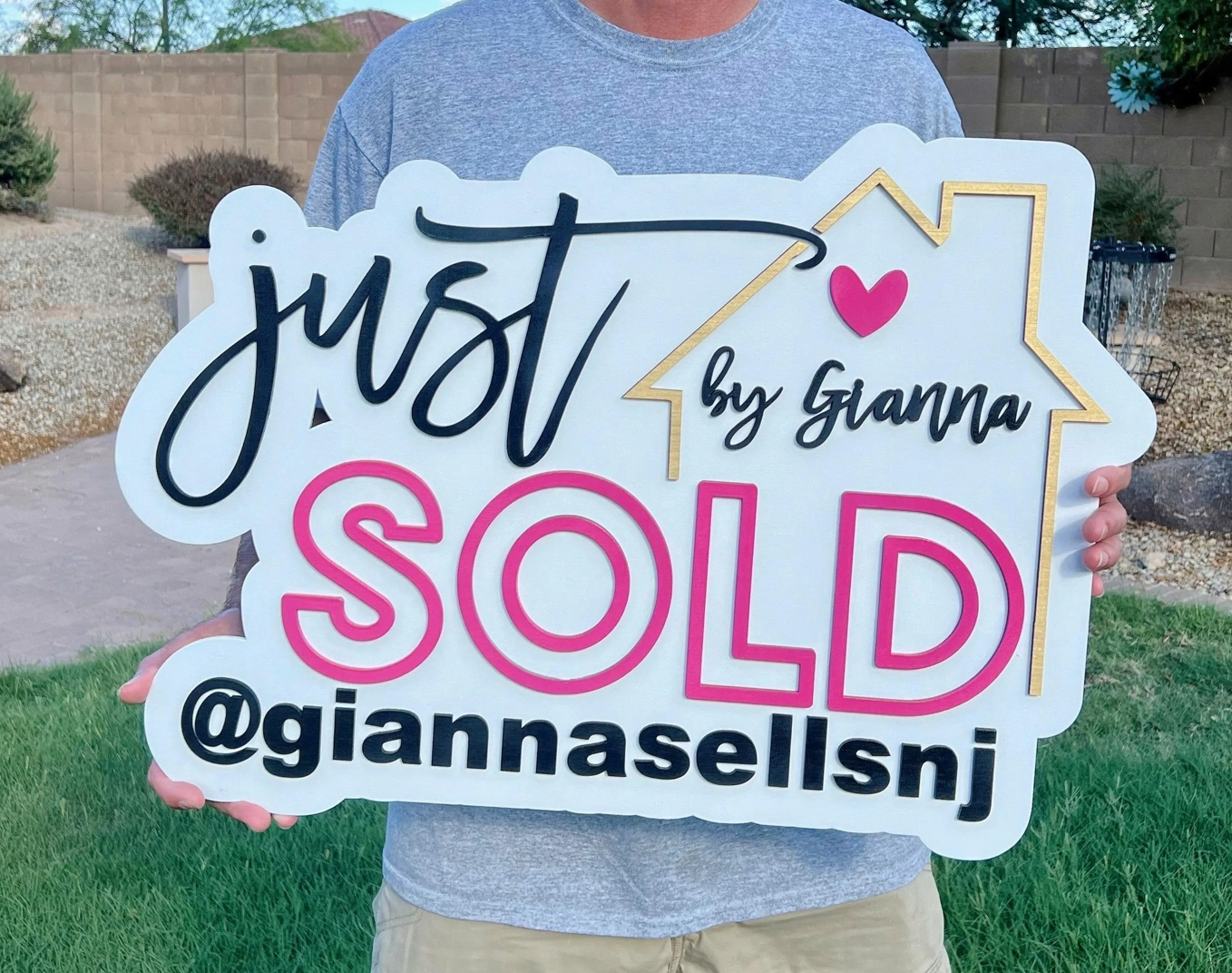 Just Sold Real Estate Prop