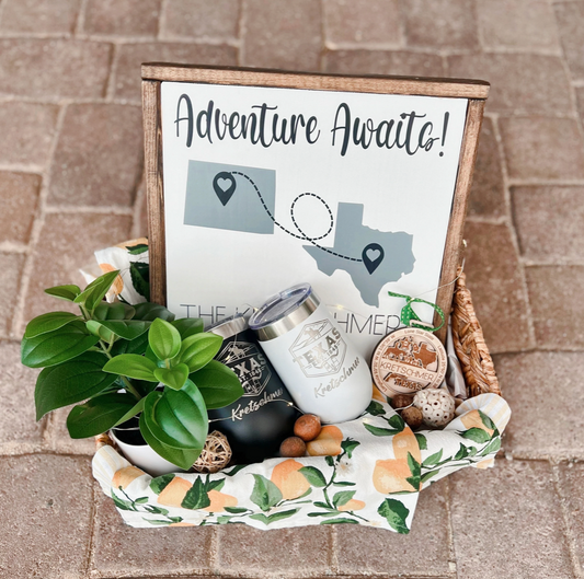 Adventure Awaits Gift Basket