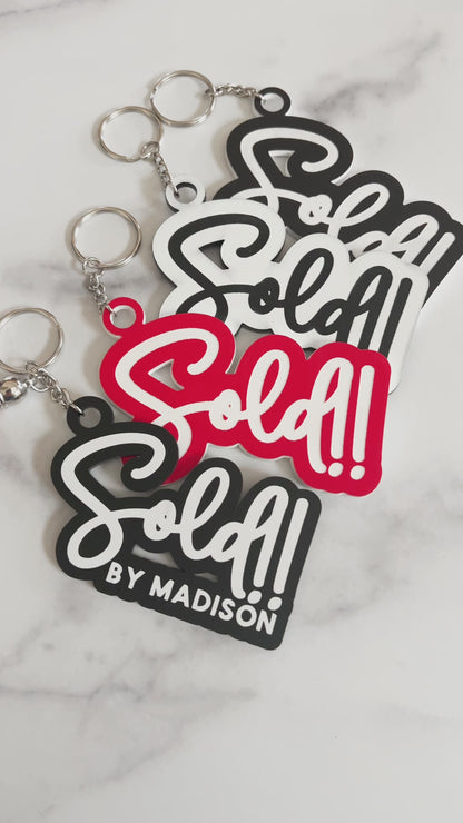 Sold Keychain